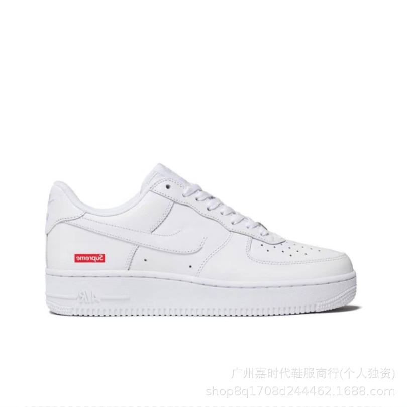 Authentic genuine leather af1 spring air force 1. classic white sneakers, unisex, versatile platform sneakers, casual shoes