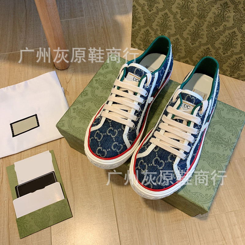 Y high version g family retroembroider canvas shoes 1977 presbyopia men’s and women’s couple shoes casualwhite shoes sneakers
