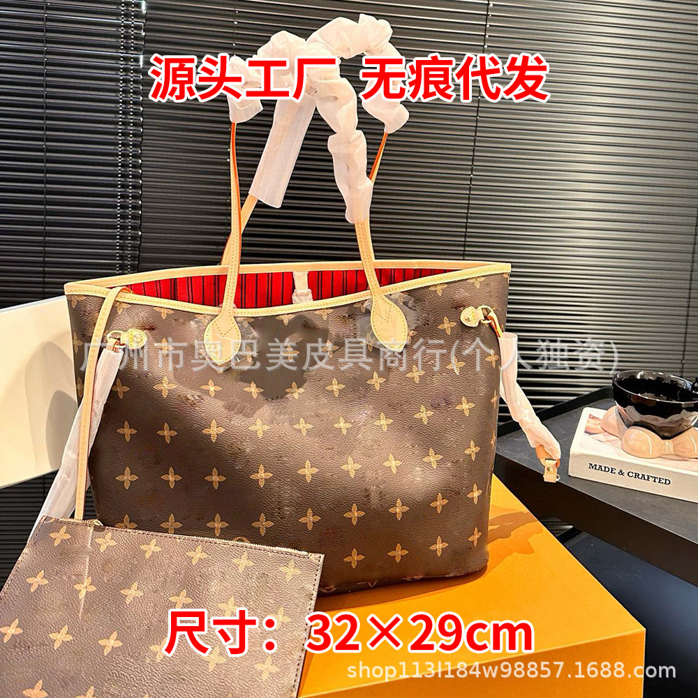 Women’s handbag 2025 new genuine leather shopping bag european and american cross-border classic ladies chain crossbody bag fashionable small shoulder bag