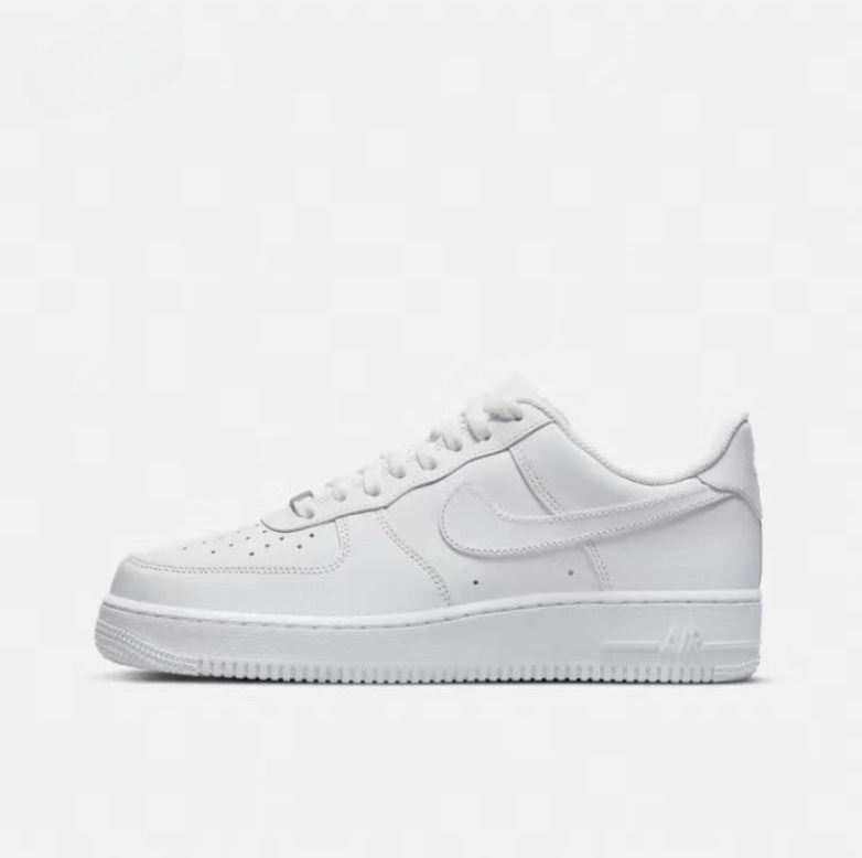 Authentic air force 1 sneakers – classic, versatile, and stylish. available in pure white, casual, height-increasing, and black knight editions for men and women