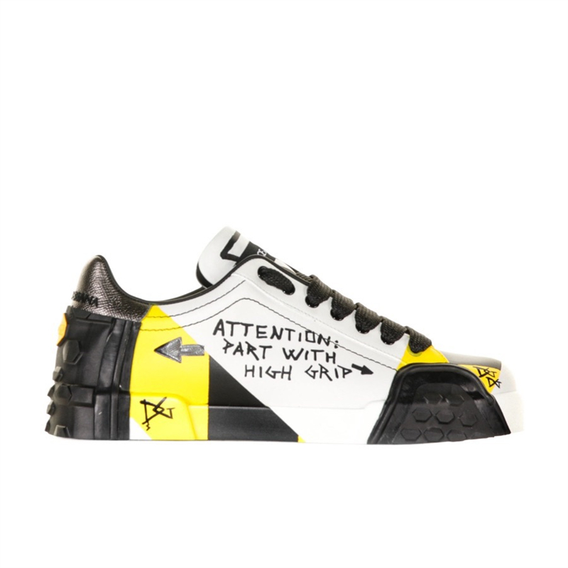 2024 trendy versatile diamond studded graffiti hand-painted couple’s sneakers genuine leather athletic casual white shoes for women