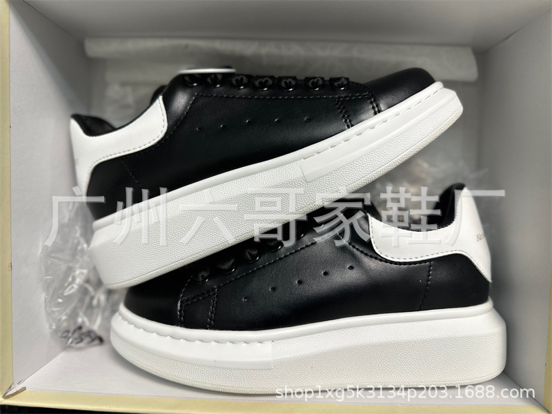 Mqueen european edition white sneakers – 2026 autumn/winter new collection – celebrity-inspired casual chunky platform sneakers for women