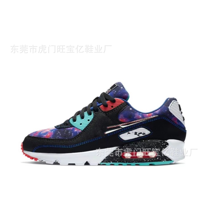 2023 classic 87max90 low-top air cushion running shoes, fashionable white sneakers with rearfoot air cushioning, cross-border export