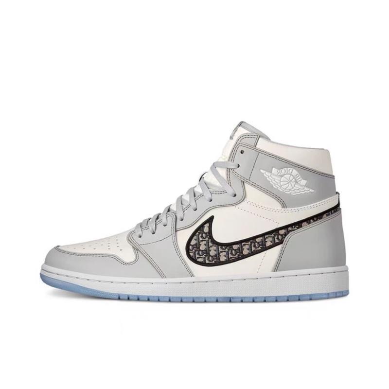 Putian high-top basketball shoes chicago ash men’s and women’s obsidian sneakers couple sneakers full-length air cushion