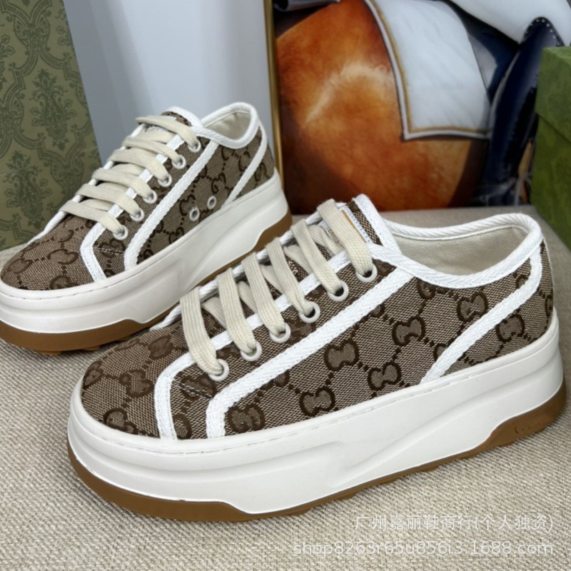 2025 new platform sneakers: retro embroidered casual chunky sole shoes, skate shoes, canvas shoes, and loafers