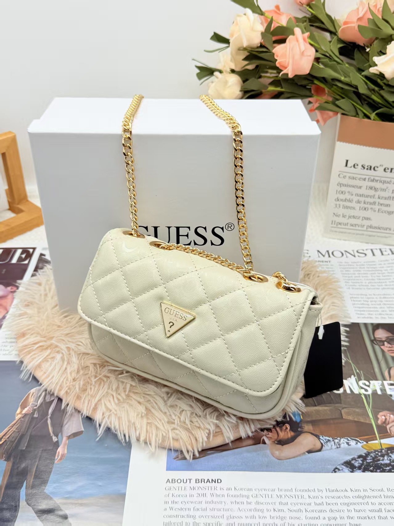 European and american 2025 new collection: glossy diamond pattern women’s chanel-style shoulder bag with chain – a versatile and chic crossbody bag