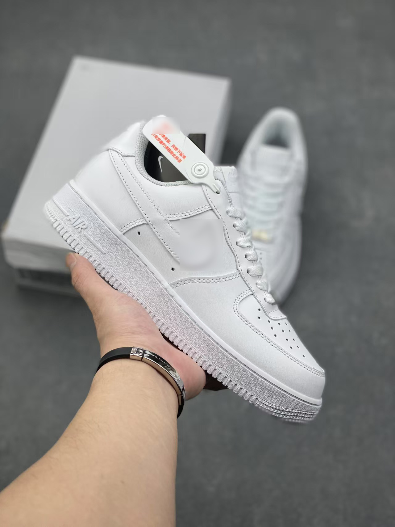 High version putian aj air force one pure white af1 wheat color pure original version black warrior men’s shoes black sneakers