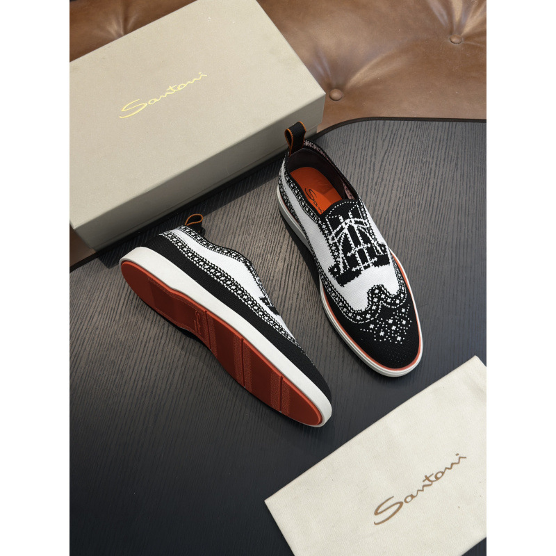Cross-border pure original shengdongjia genuine leather men’s shoes fashion sneakers fashioneasiest for matchplaid breathable casual shoes